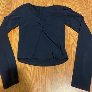 Brandy Melville blue Charlize long sleeve *rare